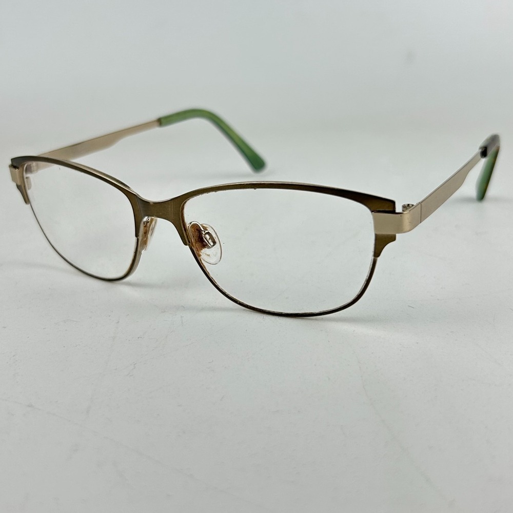 Isaac Mizrahi Imny 08 Col.10 Unisex Eyeglasses Beige Metal Full Rim 52-15-135 mm
